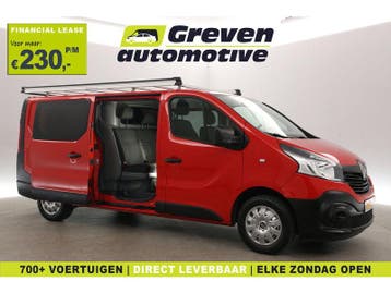 Renault Trafic 1.6 dCi T29 L2H1 | Dubbele Cabine | Airco |, Euro 6, Renault, Nieuw, Rood