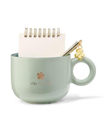 HEMA Cadeauset mok notitieboekje en pen, Huis en Inrichting, Keuken | Servies, Verzenden, Nieuw
