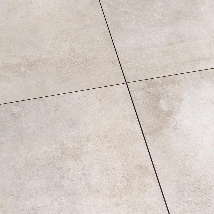 Vloertegels betonlook Terra White 60x60 Genuanceerd, Doe-het-zelf en Verbouw, Tegels, Nieuw, Verzenden