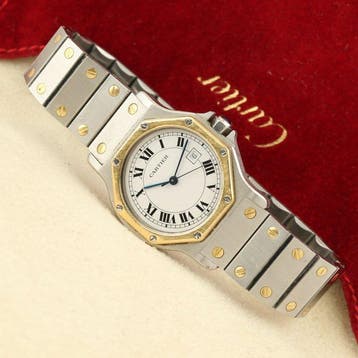 Cartier - Santos Octagon - 2966 - Unisex - 1980-1989, Nieuw