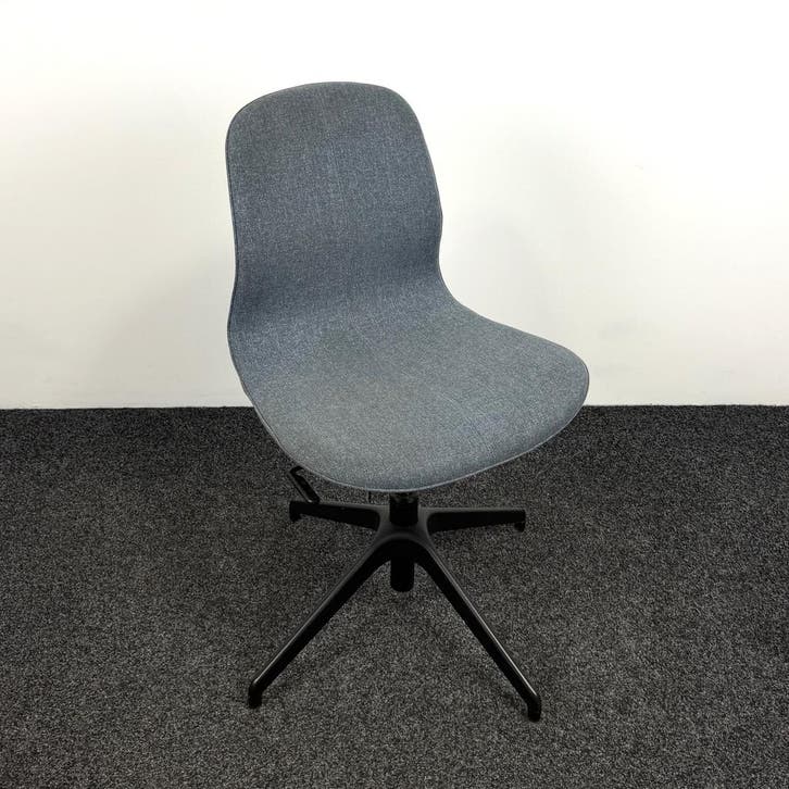 Stoel Langfjall - Blauwe Zitting, Huis en Inrichting, Bureaustoelen, Bureaustoel, Gebruikt, Ergonomisch, Ophalen of Verzenden