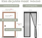 2dekans | ODADDY® Deurgordijn Deluxe FIBER - Magnetisch, Ophalen of Verzenden, Zo goed als nieuw