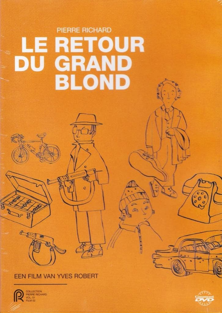 Le retour du Grand Blond - Pierre Richard - DVD, Cd's en Dvd's, Dvd's | Komedie, Verzenden