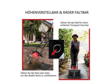 Coast Elektrische Bodemfrees en Cultivator - Mini-cultivator, Verzenden, Nieuw