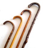 Wandelstok (4) - Hout, Hoorn - circa 1900–1920, Antiek en Kunst, Antiek | Overige Antiek