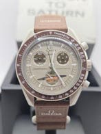 Omega x Swatch - MoonSwatch - Mission to Saturn - Zonder, Sieraden, Tassen en Uiterlijk, Horloges | Heren, Nieuw