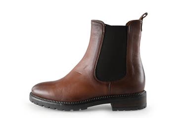 Linea Zeta Chelsea boots in maat 37 Cognac, Kleding | Dames, Schoenen, Overige kleuren, Verzenden, Overige typen, Zo goed als nieuw