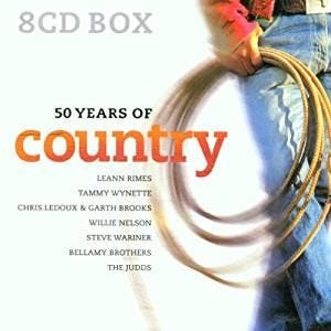 cd box - Various Artists - 50 Years of Country (Digibox), Verzenden, Zo goed als nieuw
