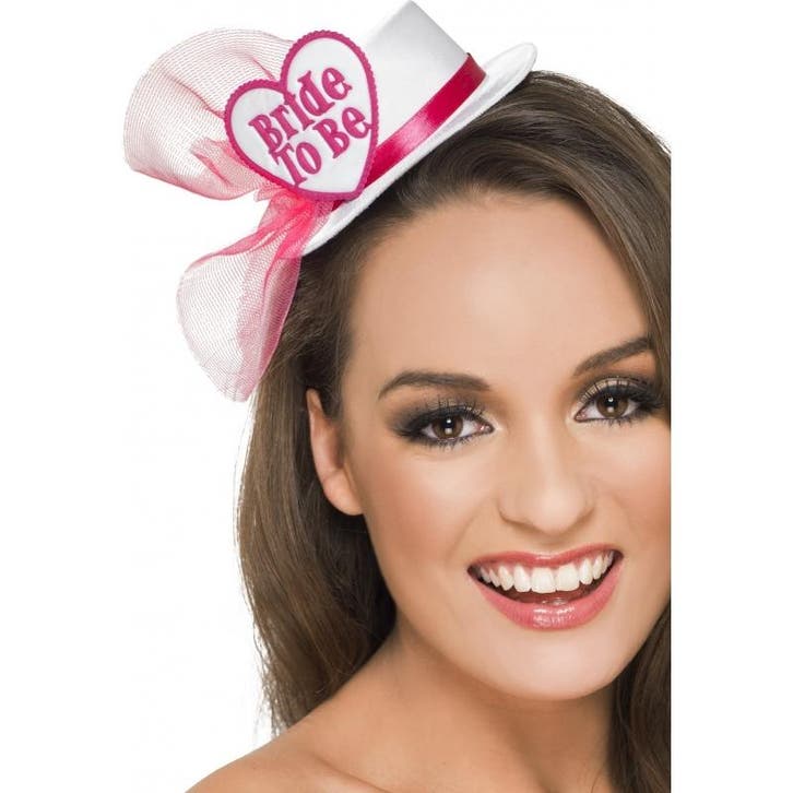 Bride to Be hoedje vrijgezellenfeest - Vrijgezellenfeest, Hobby en Vrije tijd, Feestartikelen, Ophalen of Verzenden