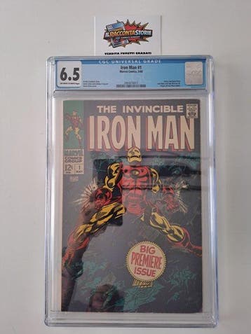 Iron Man 1 - Iron Man - 1 Graded comic - Eerste druk -, Nieuw