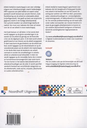 Arbeid, bedrijf en maatschappij / Leerboek - Albert L. Mok, Verzenden, Zo goed als nieuw, Albert L. Mok