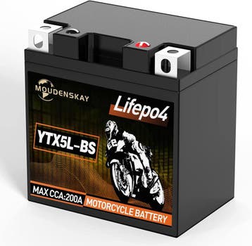 Motorfiets Accu YTX5L-BS Lithium | Laatste Stuk!, Ophalen of Verzenden, Nieuw