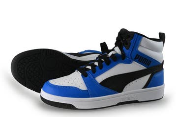 Puma Hoge sneakers Jongens in maat 36 Blauw, Verzenden, Jongen of Meisje, Puma, Schoenen