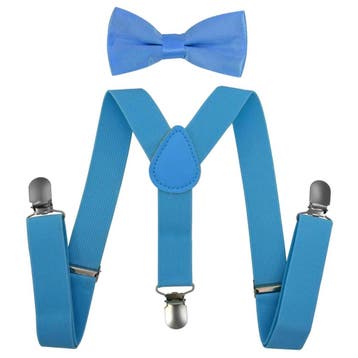 Fako Fashion - Kinder Bretels Met Vlinderstrik - 65cm -, Verzenden, Nieuw