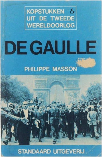 De Gaulle / Kopstukken uit de tweede wereldoorlog, Verzenden, Gelezen, Philippe Masson