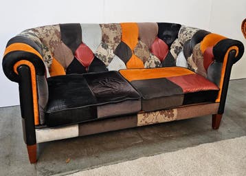 Chesterfield Jan Frantzen Set - Uniek Design - Gereinigd, Ophalen of Verzenden, Nieuw