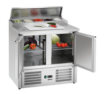 Bartscher Saladette | 260L | 2 Deuren 1/1 GN | Boven 5x 1/6, Ophalen of Verzenden, Nieuw