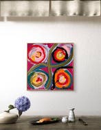 David Harianna (1978) - Kandinsky 15x15cm, Antiek en Kunst