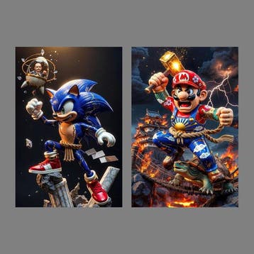 Yamila - Rupturas Divinas: Sonic y Mario, Nieuw