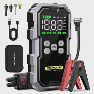 Krachtige 6000A Jump Starter met Compressor & 21800mAh Power, Verzenden, Nieuw