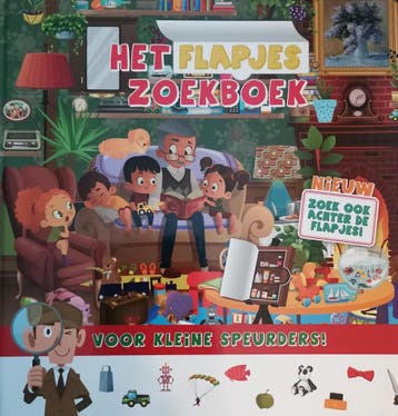 Het flapjes boek voor kleine speurders! Boek 3 8712459107422, Verzenden, Gelezen