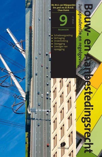 9789462513686 Bouw- en aanbestedingsrecht 9 - Jurispruden..., Verzenden, Zo goed als nieuw, M.A.B. Chao-Duivis