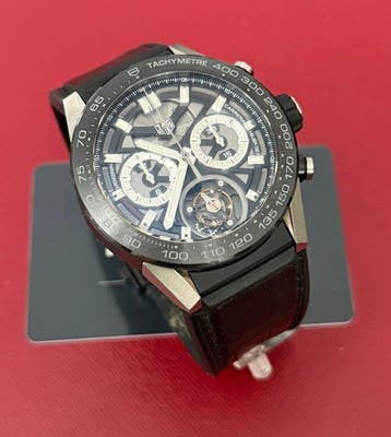 TAG Heuer - Carrera Tourbillon - CAR5A8Y.FC6377 - Heren -