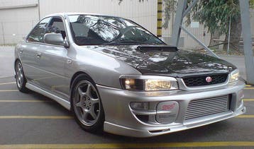 PU Design Voorlip STI Style Subaru Impreza Facelift, Subaru, Voor, Nieuw, Ophalen of Verzenden