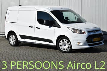 Ford Transit Connect 1.6 TDCI L2 Airco Camera Trekhaak Lang, Voorwielaandrijving, Euro 5, Stof, Gebruikt