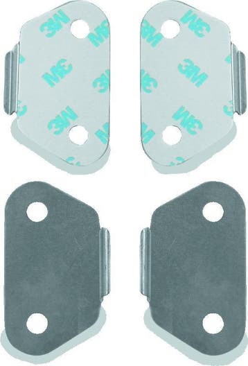 Bikers Choice 93-13 Touring Hard Bag Cover Wear Plates Pr, Ophalen of Verzenden