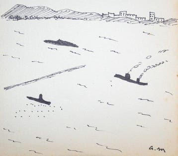 Albert Marquet (1875-1947) - Boats in Tunisia