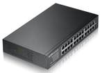 Zyxel GS1100-24E Gigabit switch Refurbished Plug en Play, Computers en Software, Netwerk switches, Ophalen of Verzenden, Refurbished