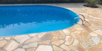 Brasil Yellow Flagstones, Nieuw, Natuursteen, Terrastegels
