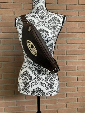 Crossbody / buidel tas 100% leer, Ophalen of Verzenden, Nieuw