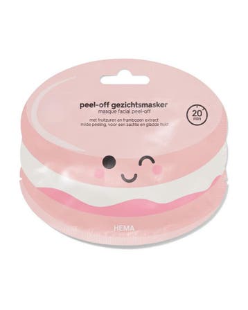 HEMA Gezicht peel-off masker macaron, Verzenden, Nieuw