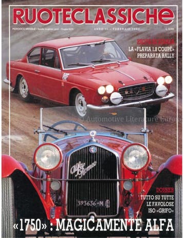 1992 RUOTECLASSICHE MAGAZINE 48 ITALIAANS, Nieuw, Author