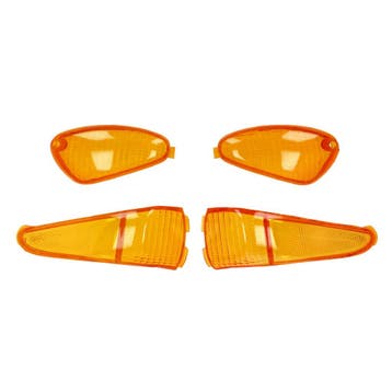 Knipperlichtglas Set - 4-Delig - SP - Gilera Runner 50cc /, Ophalen of Verzenden, Nieuw