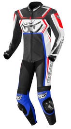 Berik Race-Tech Zwart Rood Blauw 1-Delig Motorpak, Motoren, Kleding | Motorkleding, Nieuw met kaartje, Overall, Berik, Heren