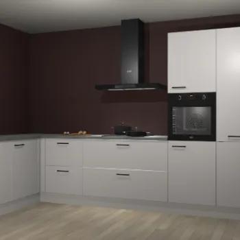 Zijdegrijze keuken Nuuk 68658, Verzenden, Nieuw