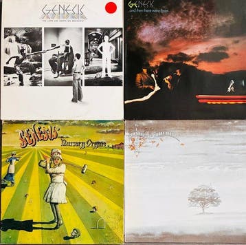 Genesis - 4 x Albums Lps - Diverse titels - Vinylplaat -, Nieuw in verpakking
