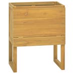 vidaXL Badkamerkast 60x40x75 cm massief teakhout, Huis en Inrichting, Kasten | Overige, Verzenden, Nieuw