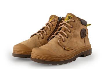 Palladium Veterboots Jongens in maat 33 Bruin, Verzenden, Jongen of Meisje, Schoenen, Zo goed als nieuw