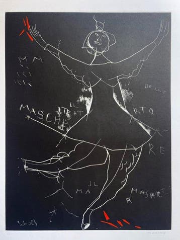 Marino Marini (1901-1980) - Danza minima II