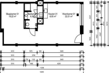 Studio Emmasingel in Weert, 50 m² of meer, Overige regio's