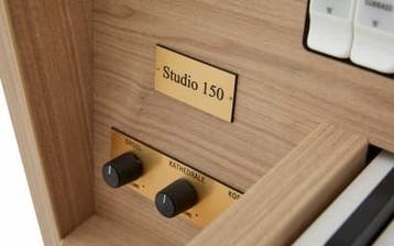 Actie -10% Johannus Studio 150 donker eiken, Muziek en Instrumenten, Zo goed als nieuw