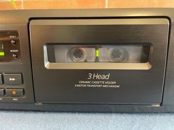 Sony - TC-KE600S 3-head HX-pro Audiocassette deck, Nieuw