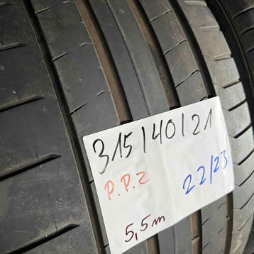 2 x Pirelli 315-40-21 Zomerbanden 5,5mm, Gebruikt, Band(en), Personenwagen, 315 mm