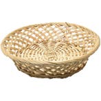 Specipack Rieten mand - naturel - rond - Ø33cm - 8cm, Ophalen of Verzenden