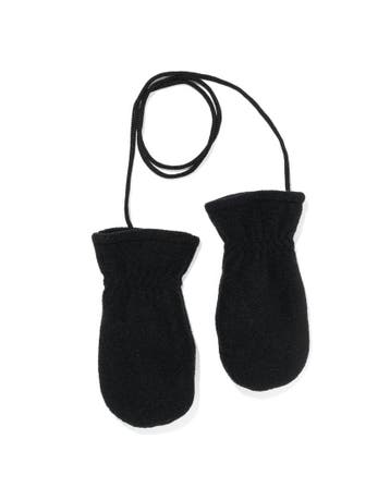 HEMA Kinderwanten fleece zwart, Verzenden, Nieuw