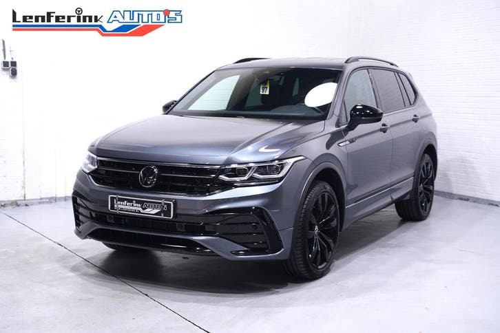 VW Tiguan 1.5 TSI R-Line DSG All Space 7-zits NAP 1e Eig., Auto's, Volkswagen, Origineel Nederlands, Onderhoudsboekje, Te koop